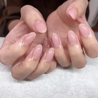 ネイル パラジェルネイル 大人可愛/シンプルのネイルデザイン