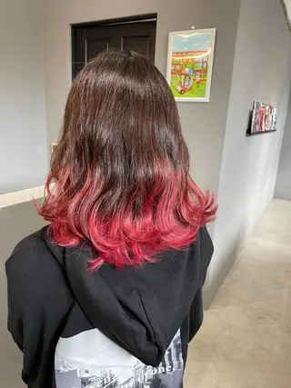 ロング メンズ専門サロン wokeのヘアスタイル