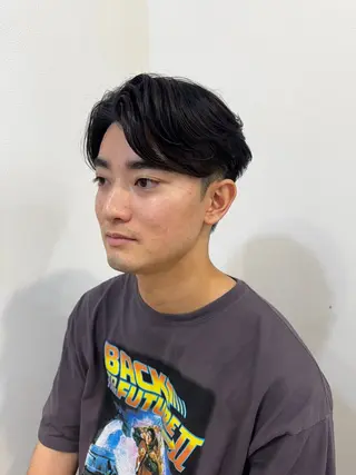 ミディアム パーマ メンズ 似合う髪型が 分からない方へのヘアスタイル