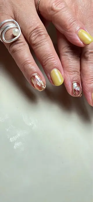 ネイル Nail ビ爪のネイルデザイン