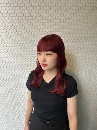 カラー yori所属・kokoro/ レイヤーstyle✭のヘアスタイル