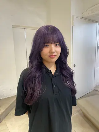 カラー 韓国ヘア/グレージュ kanako🤍🫧のヘアスタイル