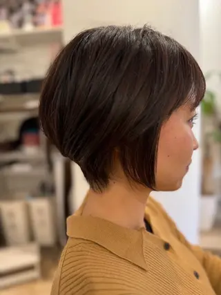 ショート 横澤 愛里のヘアスタイル