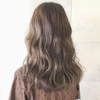 セミロング カラー カット/メンズカット 藤田麻衣のヘアスタイル