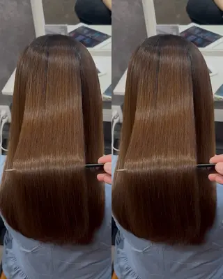 ロング ナナシ所属・✨髪質改善／縮毛矯正 木村和司✨のヘアスタイル