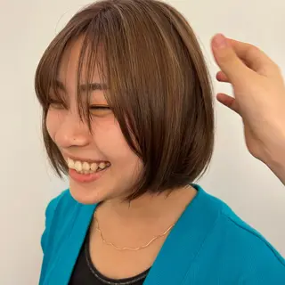 ショート カラー Sanaダブルカラー ✨️パルコ徒歩1分のヘアスタイル