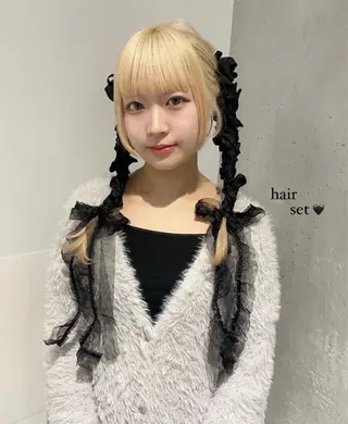 ロング ヘアアレンジ risa/ 名古屋美容室のヘアスタイル