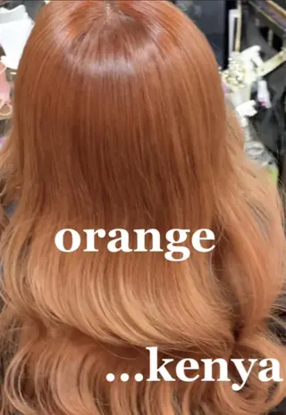 ロング カラー 古田 賢哉のヘアスタイル