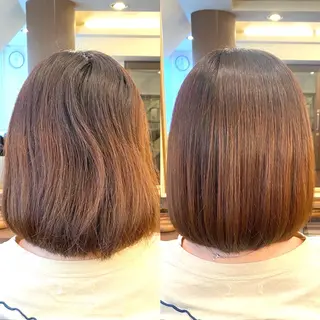 ミディアム 🌸栄/髪質改善専門 ayaka💇‍♀️のヘアスタイル