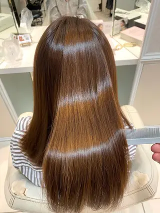 ロング 🌈髪質改善/縮毛矯 正特化🌈鈴木一寿のヘアスタイル