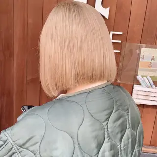 ショート カラー 髪質改善/ブリーチ毛 縮毛矯正/ MIHOのヘアスタイル