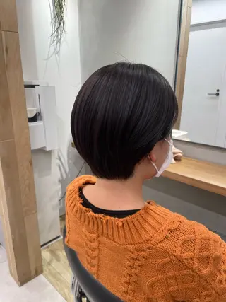 ショート 赤み消し×透明感 /🌙suwa🌙のヘアスタイル