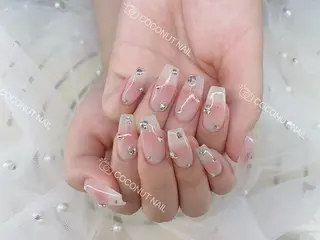 ネイル 神田 ココナッツのネイルデザイン