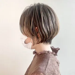 ショート 砂川朱音⌇鶴見区横堤 ⌇抜け感ヘア⌇韓国風のヘアスタイル