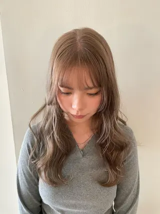 ロング カラー デザインカラー💖/ ヘアセット/manaのヘアスタイル