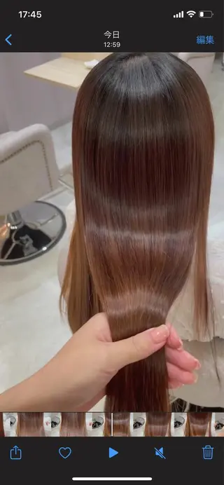 ロング 髪質改善お任せ ください♪ひとみのヘアスタイル