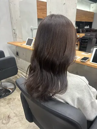カラー ゆりか /透明感カラーのヘアスタイル