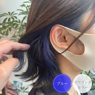 ショート カラー アンブレラカラー💫 フェイスフレーミングのヘアスタイル