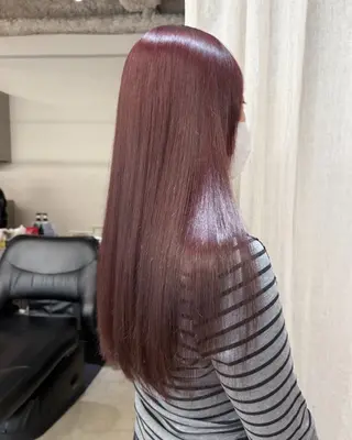 ロング カラー 透明感カラー ブリーチ/ 大村勇人のヘアスタイル