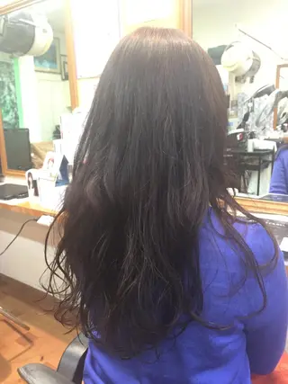 ミディアム セミロング ロング カラー YAP！HAIR トコツメアヤノのヘアスタイル