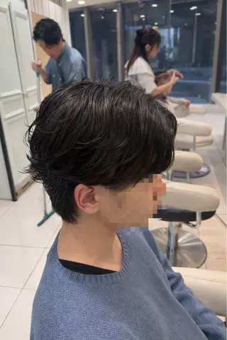 メンズ 🩵Ash池袋メンズ パーマ/Yui 🩵のヘアスタイル