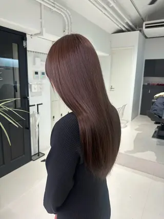 ロング REINA☁️透明感 カラー/ぷつっと♡のヘアスタイル