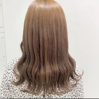 セミロング カラー ベージュカラー💖 やすひろのヘアスタイル