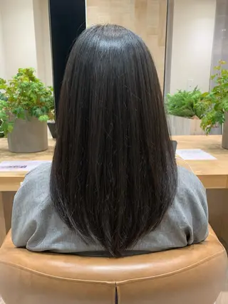 ロング 松村 知香のヘアスタイル