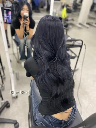 カラー 韓国風hair🖤 Maria🖤のヘアスタイル