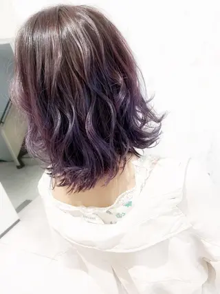 ミディアム カラー ヘアアレンジ 阪神尼崎 MASAYAのヘアスタイル