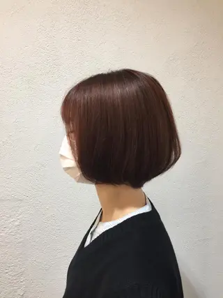 ショート カラー 髪質改善/艶髪/大竹 穂香🦉のヘアスタイル