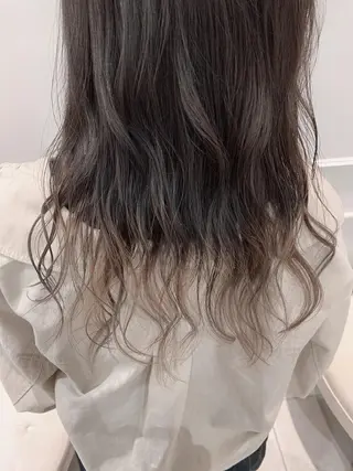 セミロング カラー 🦖鶴岡 香純🦖のヘアスタイル