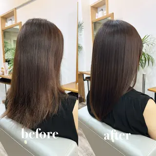 セミロング 矢口 嵩人のヘアスタイル