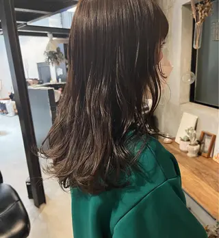 ロング 西山 紗耶香🪽 透明感カラー/ボブのヘアスタイル