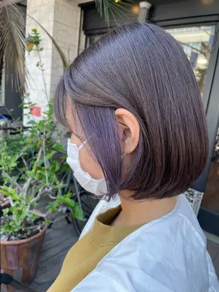 ショート カラー AKALA HAIR 西宮店 Juriのヘアスタイル