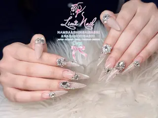 ロング Linanail Nambaのマツエク・マツパデザイン