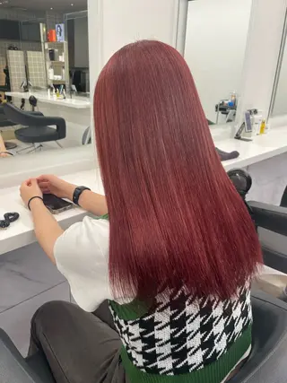 ロング カラー ヘアアレンジ 💗横浜美容室 💗HARUNAのヘアスタイル