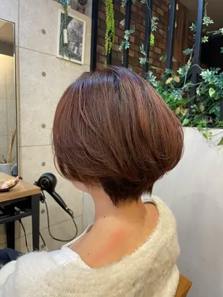 ショート mio .mu-se 藤ヶ丘のヘアスタイル