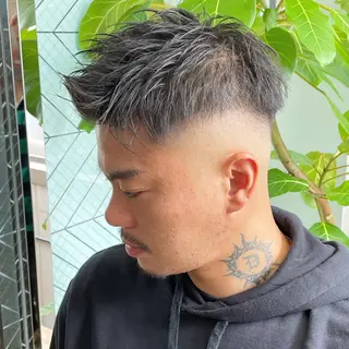 メンズ 渋谷/フェード/ 國分 翔のヘアスタイル