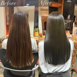 ロング カラー ⌇🌹透明感カラー 🌹ᴍᴇɢᴜᴍɪ ⌇のヘアスタイル