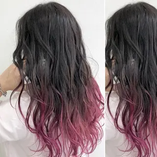 セミロング 💍艶カラー KAREN💍のヘアスタイル