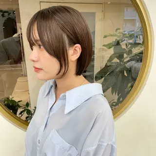 ショート カラー ショート・ボブ ・ウルフ✂︎IMAIのヘアスタイル