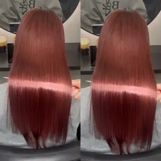 ロング カラー 新宿/髪質改善/ 縮毛矯正/松永ゆいのヘアスタイル