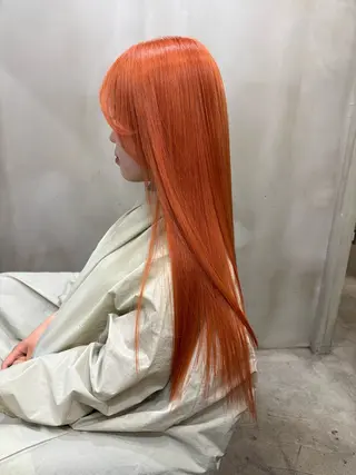 ロング カラー 中園康 /カラー/ブリーチのヘアスタイル