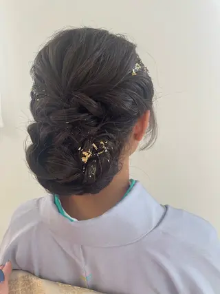 ヘアアレンジ cecile hair所属・開發 紗貴のヘアスタイル