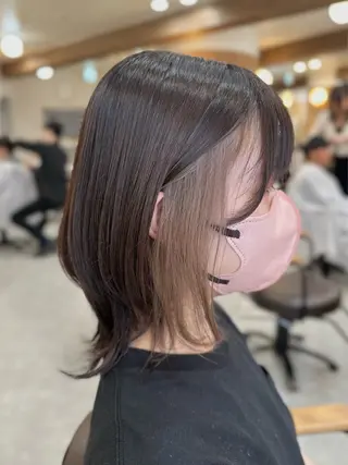 ミディアム カラー ROPE🫧 フウカのヘアスタイル