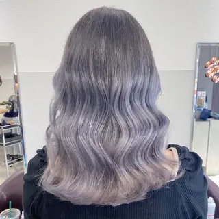 セミロング カラー jill by gisel＿のヘアスタイル