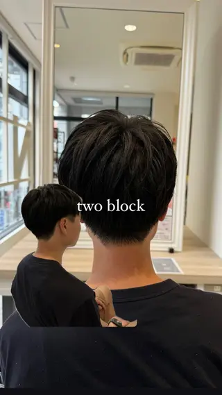 メンズ レイヤーカット Y2K/𝓡𝓲𝓷のヘアスタイル
