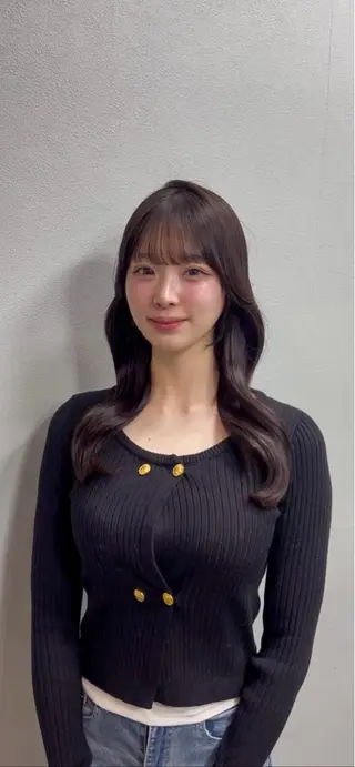 セミロング カラー yori所属・kokoro/ レイヤーstyle✭のヘアスタイル