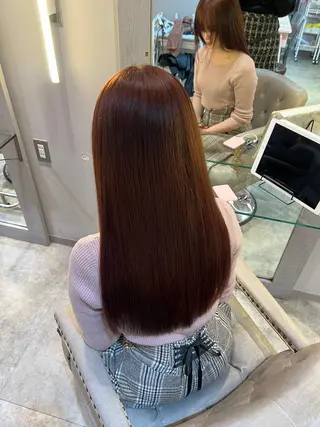 ロング 🤍艶髪韓国ヘア🤍 Rikoのヘアスタイル